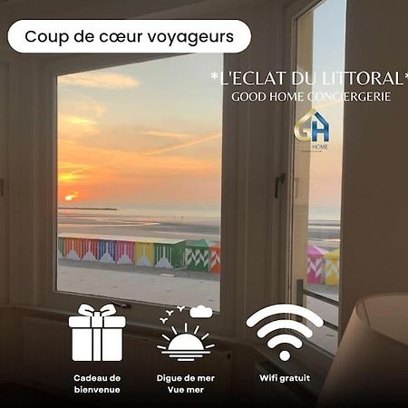 L'Eclat Du Littoral Vue Mer - Good Home Dunkirk Eksteriør billede